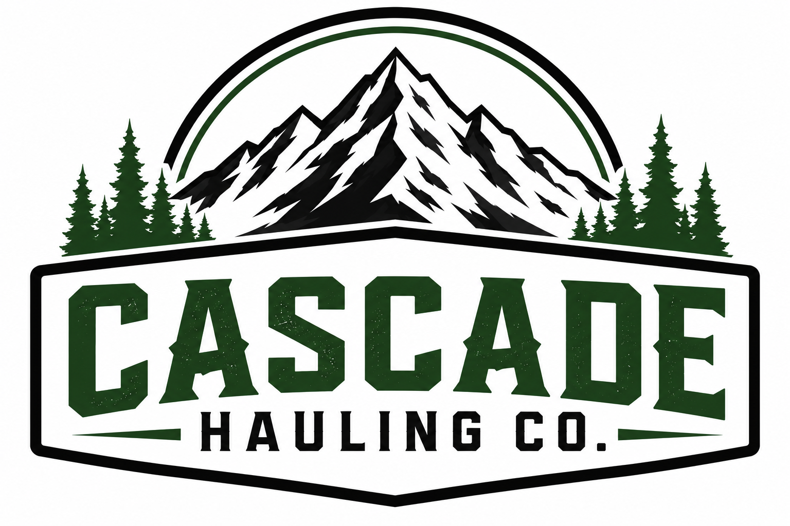 Cascade Hauling Co. logo